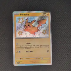 Pokemon Pikachu Promo SV: Paldean Fates 131/091 Holo 70 HP Basic Card - Image 1