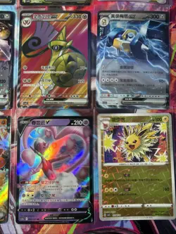 Pokemon 16 Card Lot nm V Max Mega Amazing Ex HOLO Rare Hits Only B44 - Image 4