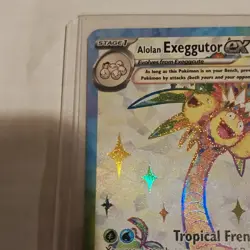 Alolan Exeggutor ex 225/191 Pokemon TCG S&V Surging Sparks Full Art Card - Image 3
