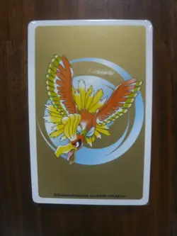1 deck : Nintendo Poker Playing Cards 1999 - Pokemon (Gold : Ho-Oh) - Sealed New - Image 3