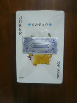 1 deck : Nintendo Poker Playing Cards 1999 - Pokemon (Gold : Ho-Oh) - Sealed New - Image 4