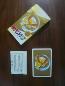 1 deck : Nintendo Poker Playing Cards 1999 - Pokemon (Gold : Ho-Oh) - Sealed New - Image 5