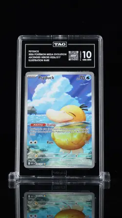 Psyduck - 226/217 - Ascended Heroes - Pokemon Card - Tag 10 Gem Mint - Image 1