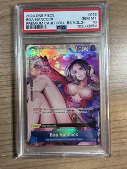 Boa Hancock 2024 One Piece Premium Card Collection Vol. 2 #013 PSA 10 - Image 1