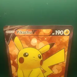 Pokemon Full Art Pikachu V 157/172 Brilliant Stars Pokemon trading card - Image 2