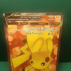 Pokemon Full Art Pikachu V 157/172 Brilliant Stars Pokemon trading card - Image 3