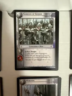 Decipher Lord of the Rings TCG Rare 16 Card Lot (2 of each for a total of 32) - Image 4