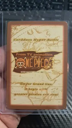 BANDAI One Piece Hyper Battle S84 LUFFY ZORO GOLD STAMPED SCARCE EARLY CARD - Image 2