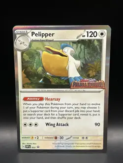 Pelipper 022 - Pokemon Scarlet & Violet Black Star Promo Card - NM - Image 1