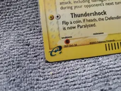 Pokemon Pikachu TCG Black Star Promo Holo Card #012 2003 - Excellent Condition - Image 5