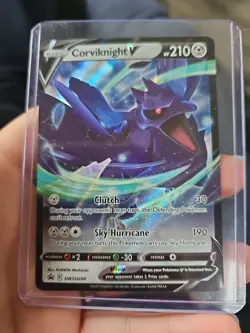 Corviknight V SWSH200 Black Star Promo Pokemon NM/MINT Card Holo Foil FREE SHIP - Image 3