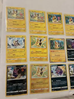 Lot Of 12 Morpeko Pokemon Cards - Image 2