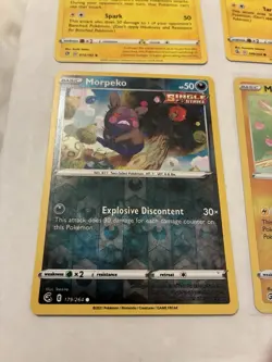 Lot Of 12 Morpeko Pokemon Cards - Image 4