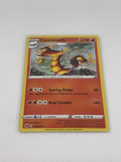 Pokemon TCG Holo Card Centiskorch 010/073 2020 - Image 1
