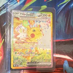Pokemon Pikachu EX Special Illustration Rare 238/191 Sv08 Holo 200 HP Card - Image 1