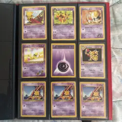Pokemon TCG Abra Kadabra Lot Of 23 Cards + 1 Sticker (1st Edition/Shadowless) - Image 1