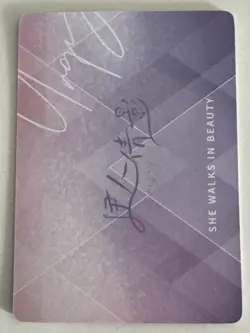 PUZZLE PIECE She Walks in Beauty Goddess Story Collectible Card - Image 2