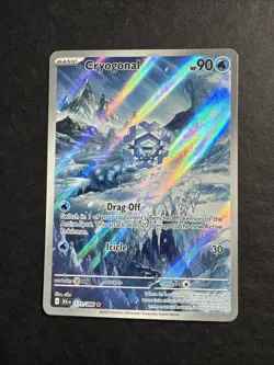 Cryogonal - 111/086 - Illustration Rare - Black Bolt - Pokemon Card - NM ENGLISH - Image 1