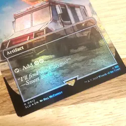 1x Sol Ring - 0912, Foil, Secret Lair, Twisted Metal MTG NM Off Center Misprint - Image 3