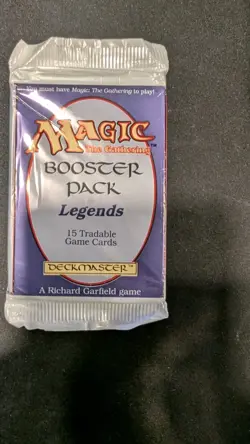 MTG Magic The Gathering English Legends Booster Pack - 1994 - Image 5
