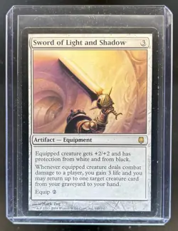 2004 Magic MTG Darksteel Sword of Light and Shadow #149 - Image 1