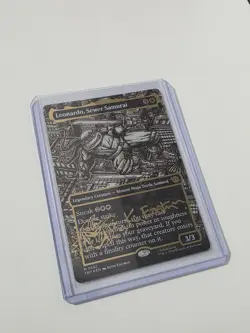 Leonardo, Sewer Samurai (Borderless) (Gold-Stamped Signature) - TMT 0301 - Image 2