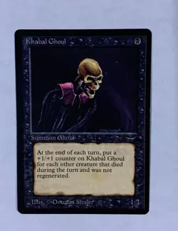 MTG Khabal Ghoul Arabian Nights English "Vintage" - Image 1