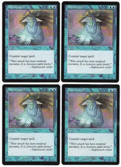 Counterspell x4 4x 1999 Mercadian Masques PLAYSET Blue Common Instant MTG MP AZ3 - Image 1