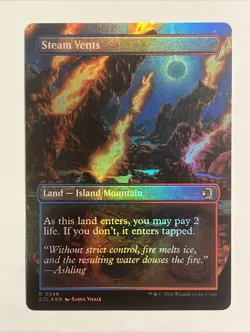 Steam Vents (Borderless) Lorwyn Eclipsed Foil - Image 2