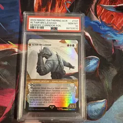2024 MTG ASSASSIN'S CREED MEMORY CORRIDOR SC-FOIL #137 ALTAIR IBN-LA'AHAD PSA 10 - Image 1