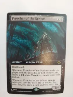 Preacher of the Schism (Extended Art) The Lost Caverns of Ixalan Regular - Image 1