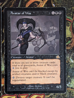 MTG - Avatar of Woe - Prophecy - MP [X2] - Image 3