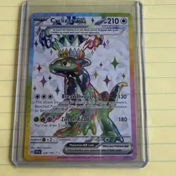Pokemon Cyclizar ex 228/191 Sv08: Surging Sparks Ultra Rare Full Art Holo - Image 1