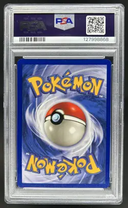 1999 Pokemon Unlimited Mewtwo Rare Holo #10/102 PSA 8 - Image 2