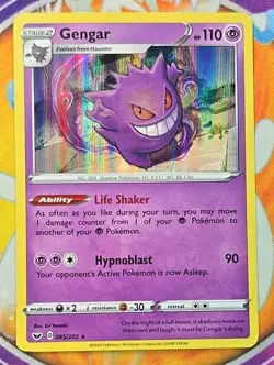 🔥Gengar #85/202 Stage Two Sword & Shield Holo Rare Near Mint Pokemon TCG📈👍🔥 - Image 1