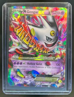 2016 Pokemon XY Promos Mega Gengar #XY166 - Image 1