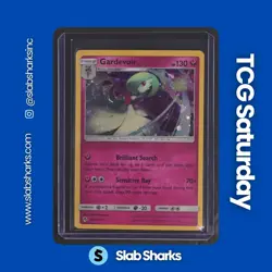 2018 POKEMON SM LOST THUNDER STRONG BONDS PROMO GARDEVOIR COSMOS HOLO #141/214 - Image 1