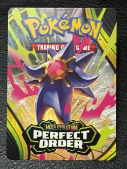 Mega Starmie ex Trainer Tips Card - Pokemon TCG: Perfect Order Build and Battle - Image 1