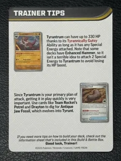 Mega Starmie ex Trainer Tips Card - Pokemon TCG: Perfect Order Build and Battle - Image 2