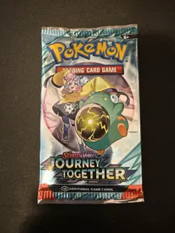 POKEMON TCG SCARLET & VIOLET JOURNEY TOGETHER BOOSTER PACK 10 Cards - Image 1