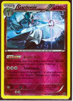 2015 POKEMON GARDEVOIR 54/98 (Discontinued) XY ANCIENT ORIGINS-RARE-REV HOLO (G2 - Image 1