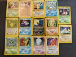Lot Of 14 Pokemon TCG Holo/Non-Holo Collection NEO ERA VINTAGE Poor Condition - Image 1