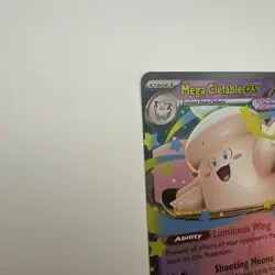 Pokemon Mega Clefable Ex Mega Evolution Perfect Order NM ENGLISH - Image 4