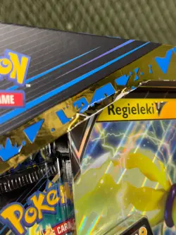 *SEALED* CROWN ZENITH ~ REGIELEKI V Collection Box~ Pokemon TCG ~ BLUE - Image 5