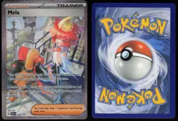 Mela 254/182 Special Illustration Rare Paradox Rift Pokemon - Image 3