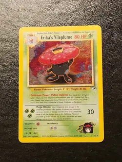 2000 Erika's Vileplume #5/132 Holo LP+ Rare Pokemon Gym Heroes WOTC - Image 1
