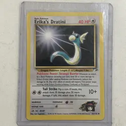 Pokemon Tcg Erika's Dratini #42 Pokemon Gym Heroes LP - Image 1