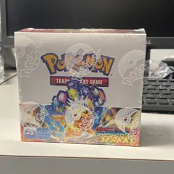 Pokemon Scarlet & Violet Surging Sparks Booster Box Sealed 2024 English - Image 1