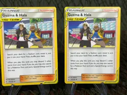 *L0T x2* GUZMA & HALA 193/236 Tag Team ~ Pokemon TCG SM-Cosmic Eclipse - Image 1