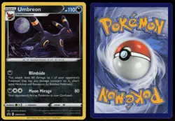 Umbreon SWSH129 Promo Sword & Shield Promo Holofoil Pokemon - Image 3